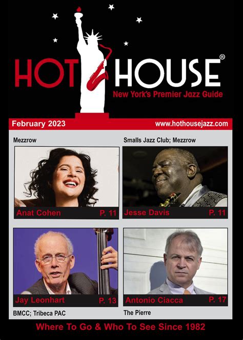 hot house jazz magazine.